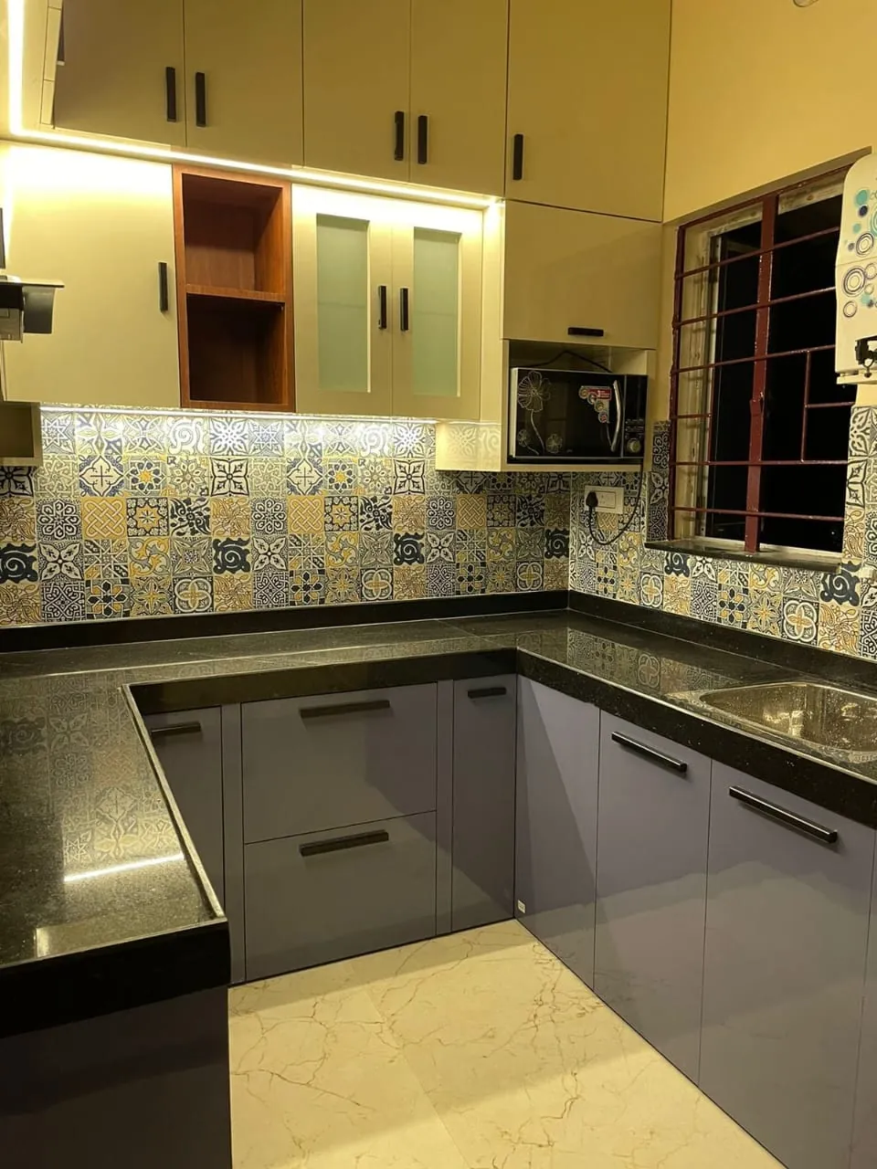 Modular kitchens.