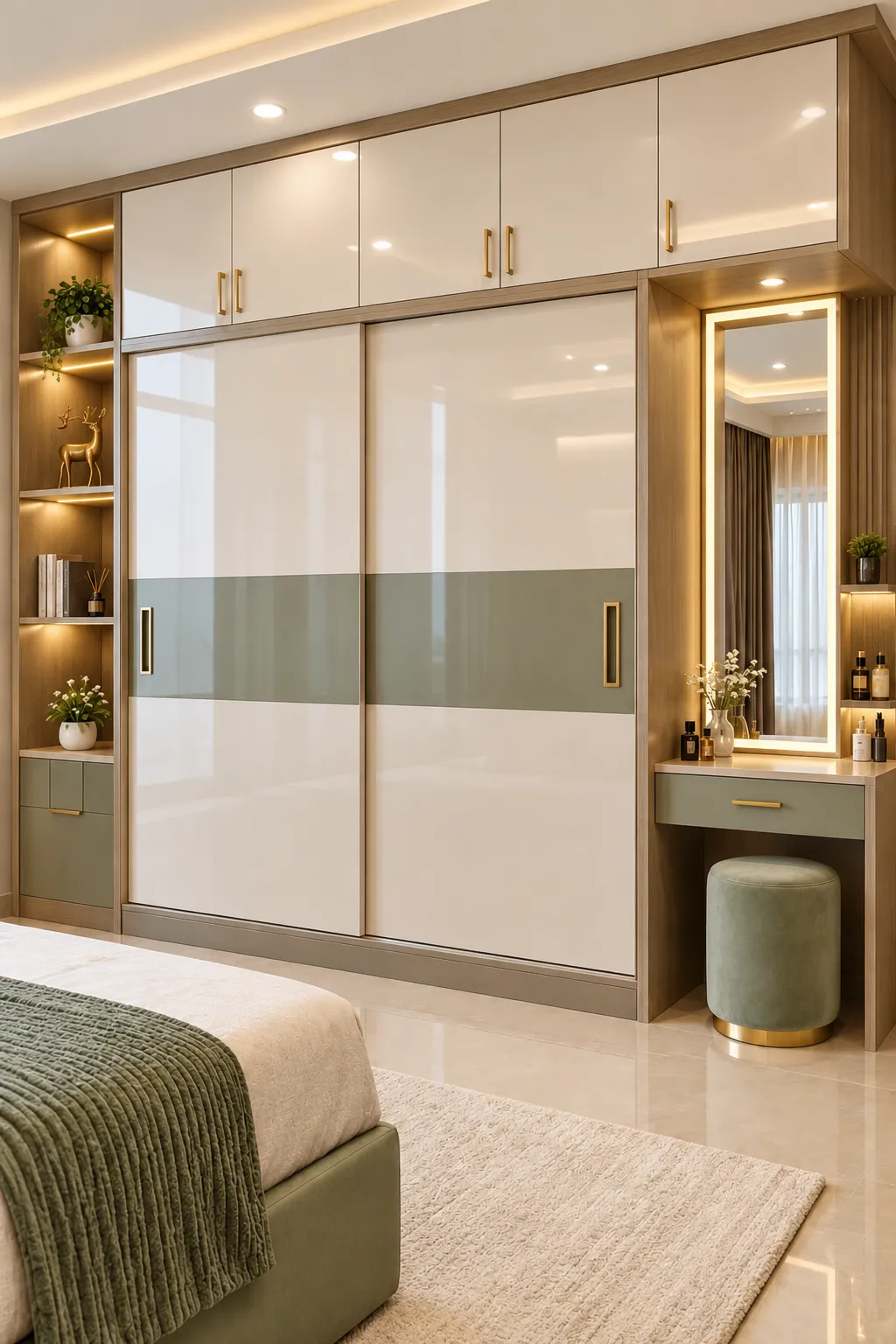 Elegant home lighting design combining decorative ceiling lights, stylish pendant fixtures, soft cove lighting and strategically placed spotlights to complement modern interiors, highlight furniture and create a balanced, inviting atmosphere.