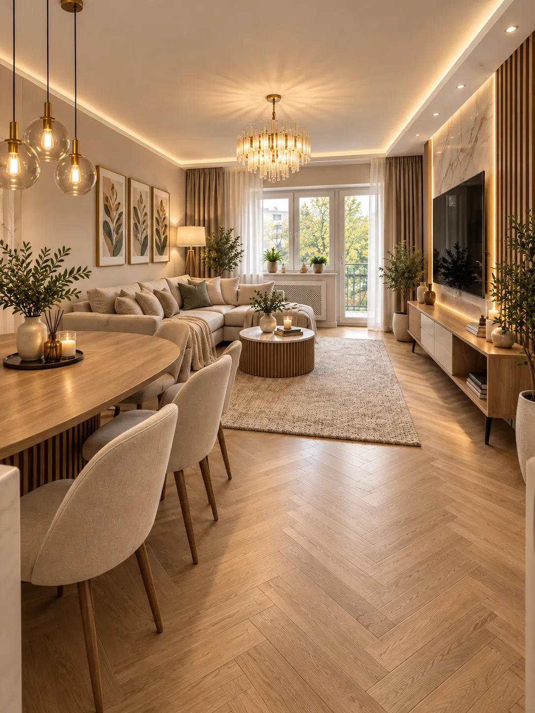 Modern home painting and interior design featuring carefully coordinated wall colours, elegant colour combinations and smooth finishes to create a fresh, attractive and welcoming atmosphere throughout the home.